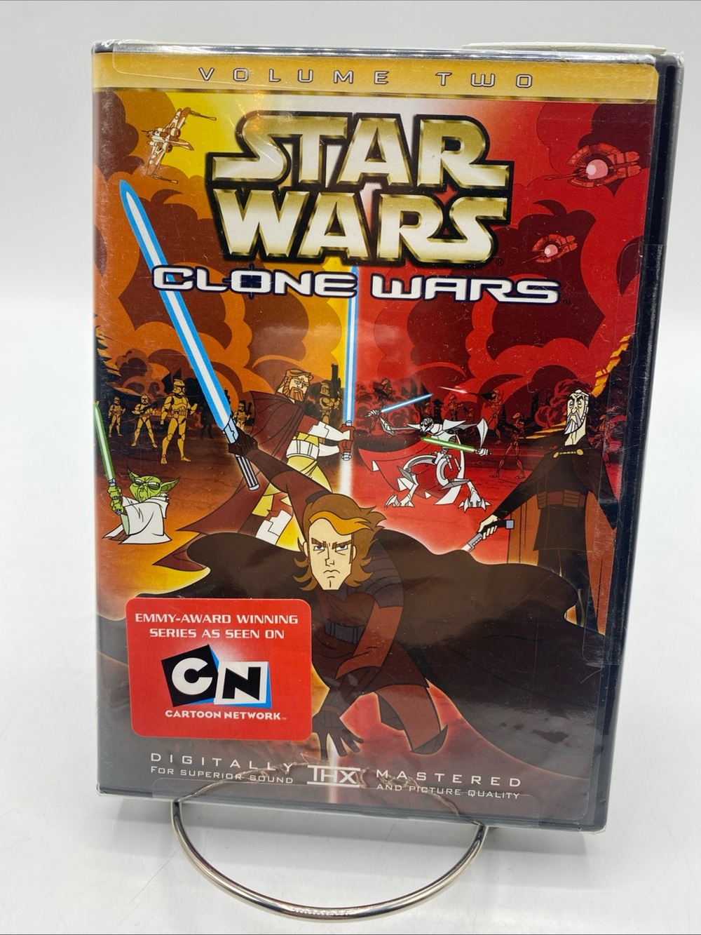 Star Wars: Clone Wars - Volume Two 2 (DVD, 2005) Animated Genndy Tartakovsky NEW